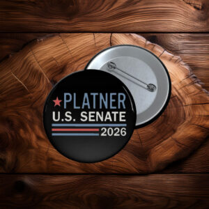 Platner U.S. Senate Campaign Button