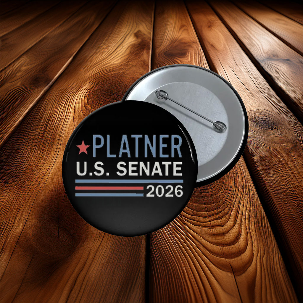 Platner U.S. Senate Campaign Button