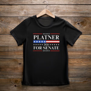 Platner for Senate 2026 Patriotic Vintage Campaign Shirt