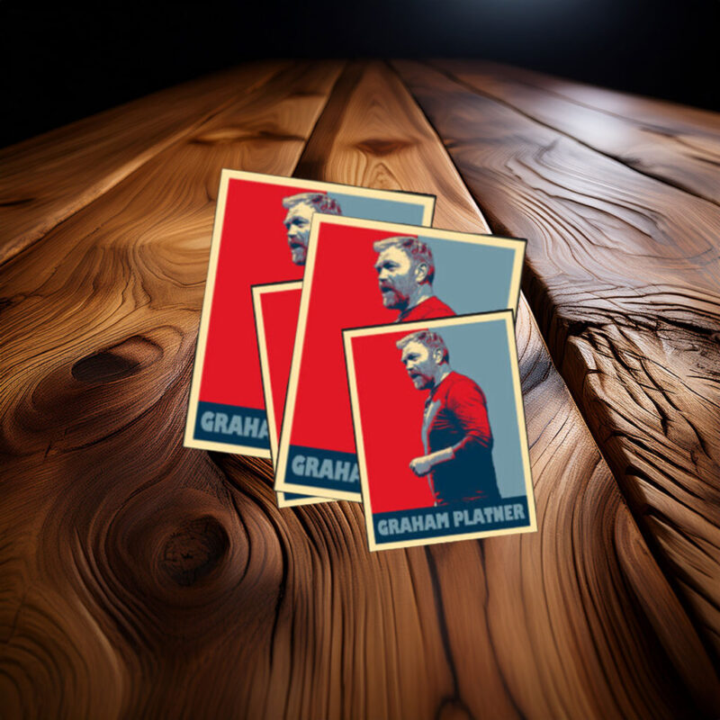 Vote Graham Platner for Senate Sticker Political Campaign Decal Election Supporter Sticker