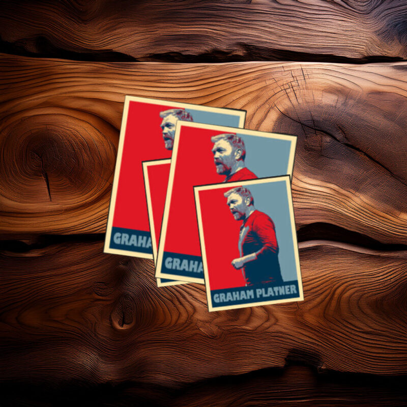 Vote Graham Platner for Senate Sticker Political Campaign Decal Election Supporter Sticker