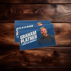 Graham Platner Democrat for U.S. Senate Sticker