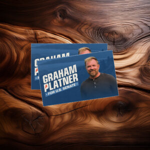 Graham Platner Democrat for U.S. Senate Sticker