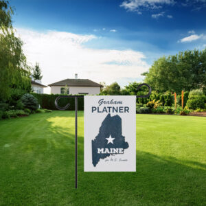 Graham Platner Maine Campaign Flag