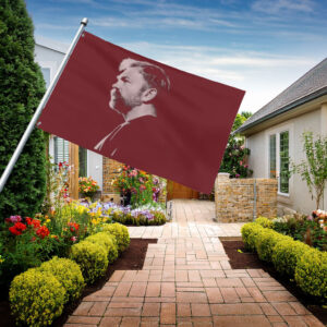 Graham Platner Portrait Campaign Flag