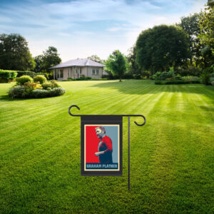 Graham Platner Side Profile Campaign Flag
