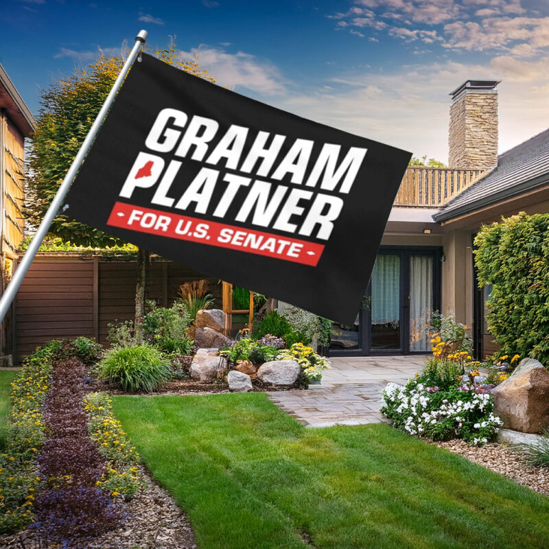 Graham Platner for U.S. Senate Flag