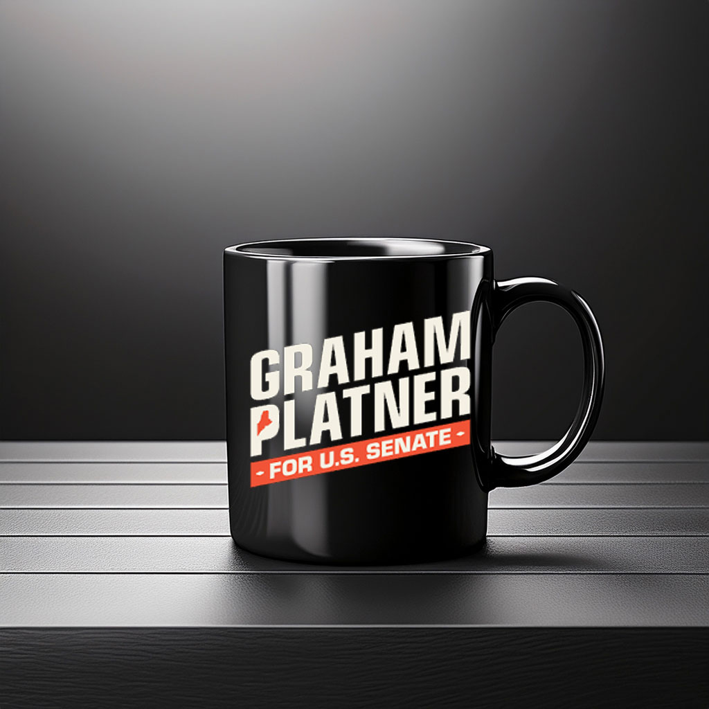 Graham Platner for U.S. Senate Patriotic Election Mug