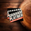 Graham Platner for U.S. Senate Patriotic Election Sticker