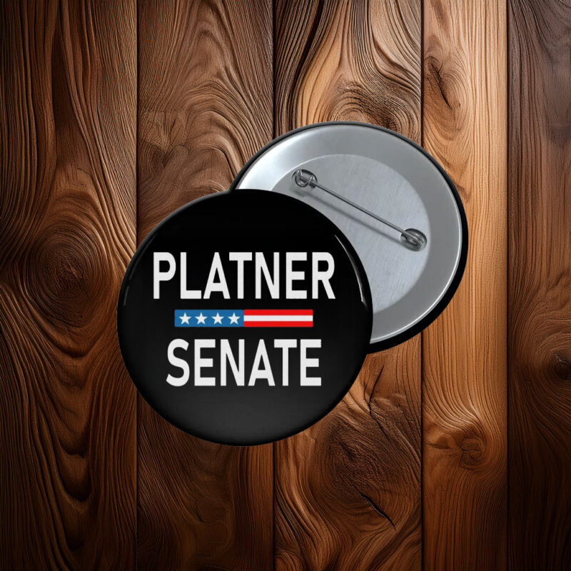 Platner Senate, Graham Platner 2026 Pin Button