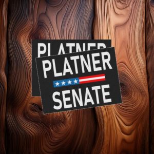 Platner Senate, Graham Platner 2026 Sticker