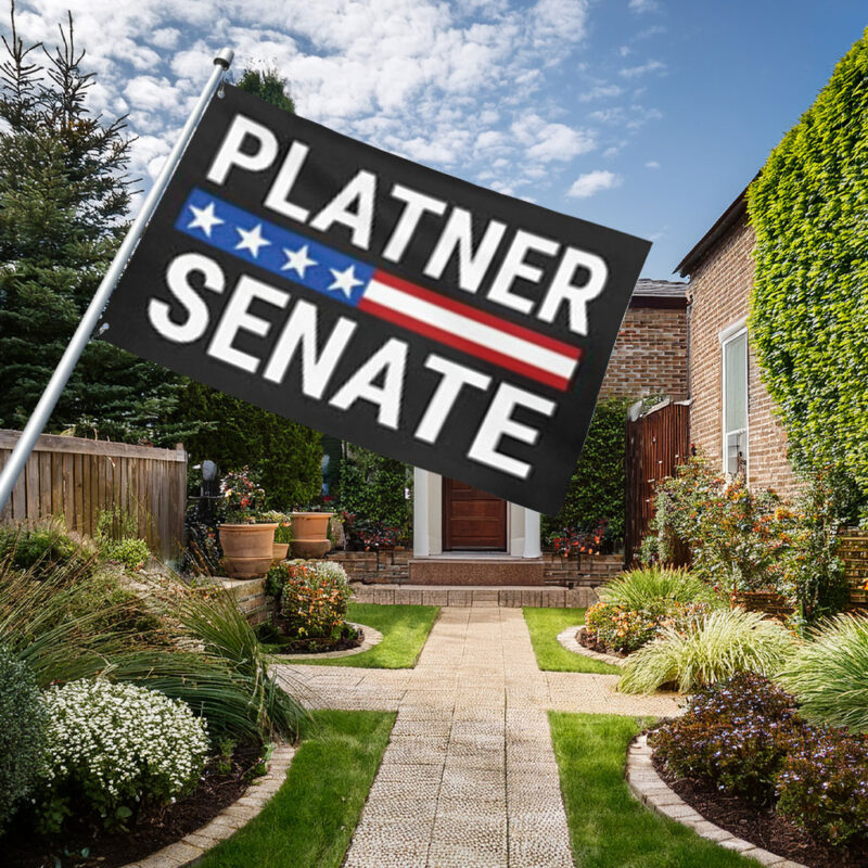 Platner Senate Patriotic Flag