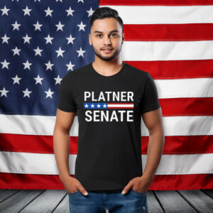 Platner Senate Patriotic Flag Shirt