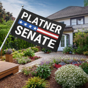 Platner Senate Patriotic Flag