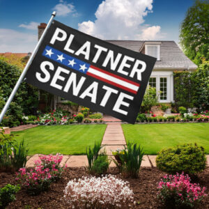 Platner Senate Patriotic Flag