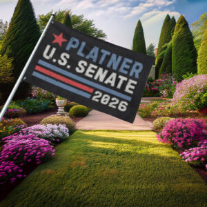 Platner U.S. Senate 2026 Campaign Flag