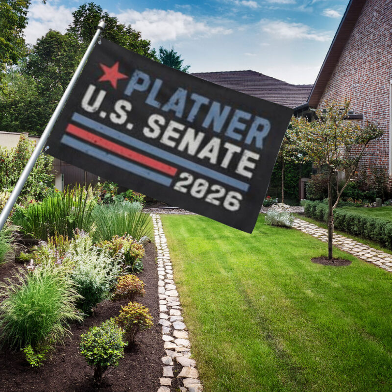 Platner U.S. Senate 2026 Campaign Flag