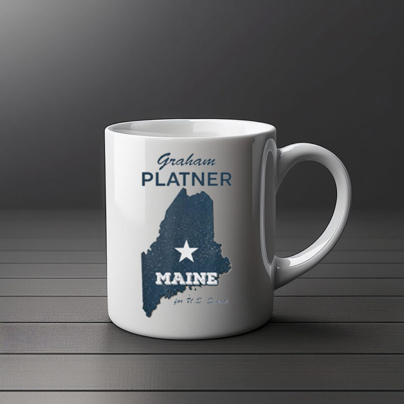 Vintage Graham Platner for U.S. Senate from Maine 2026 Mug