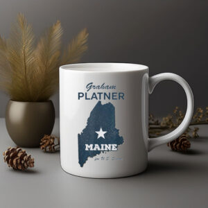 Vintage Graham Platner for U.S. Senate from Maine 2026 Mug