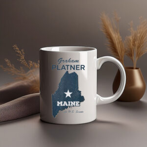 Vintage Graham Platner for U.S. Senate from Maine 2026 Mug