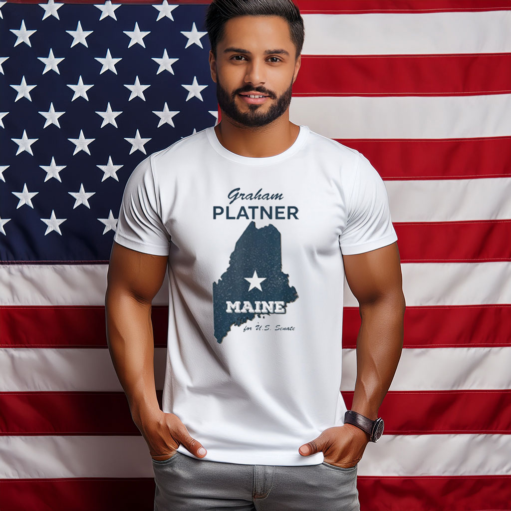 Vintage Graham Platner for U.S. Senate from Maine 2026 T-Shirt